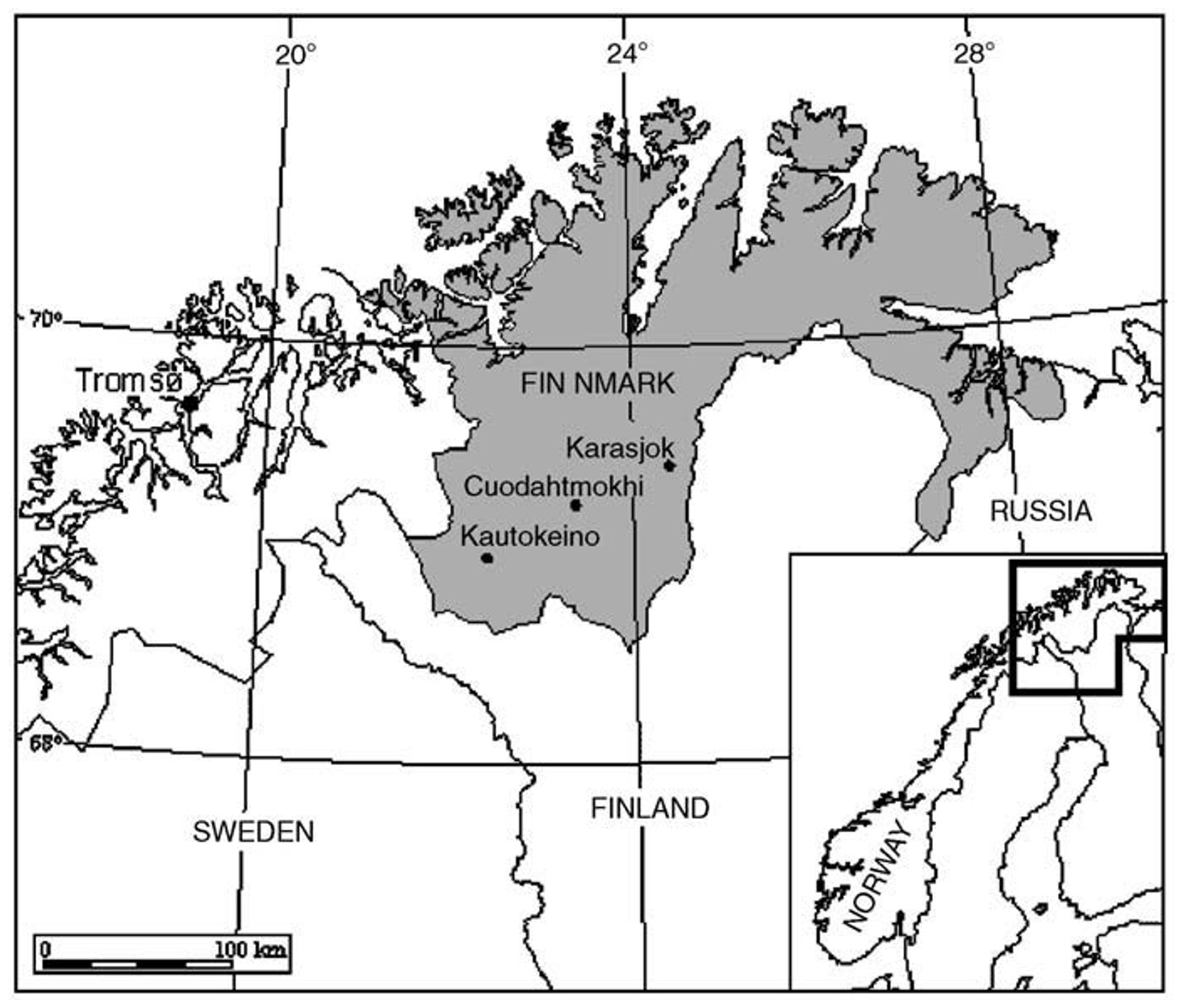 Samisk nomadisk reindrift under klimaendring: Anvendelse av et generalisert rammeverk for sårbarhetsstudier på et arktisk sosio-økologisk system.