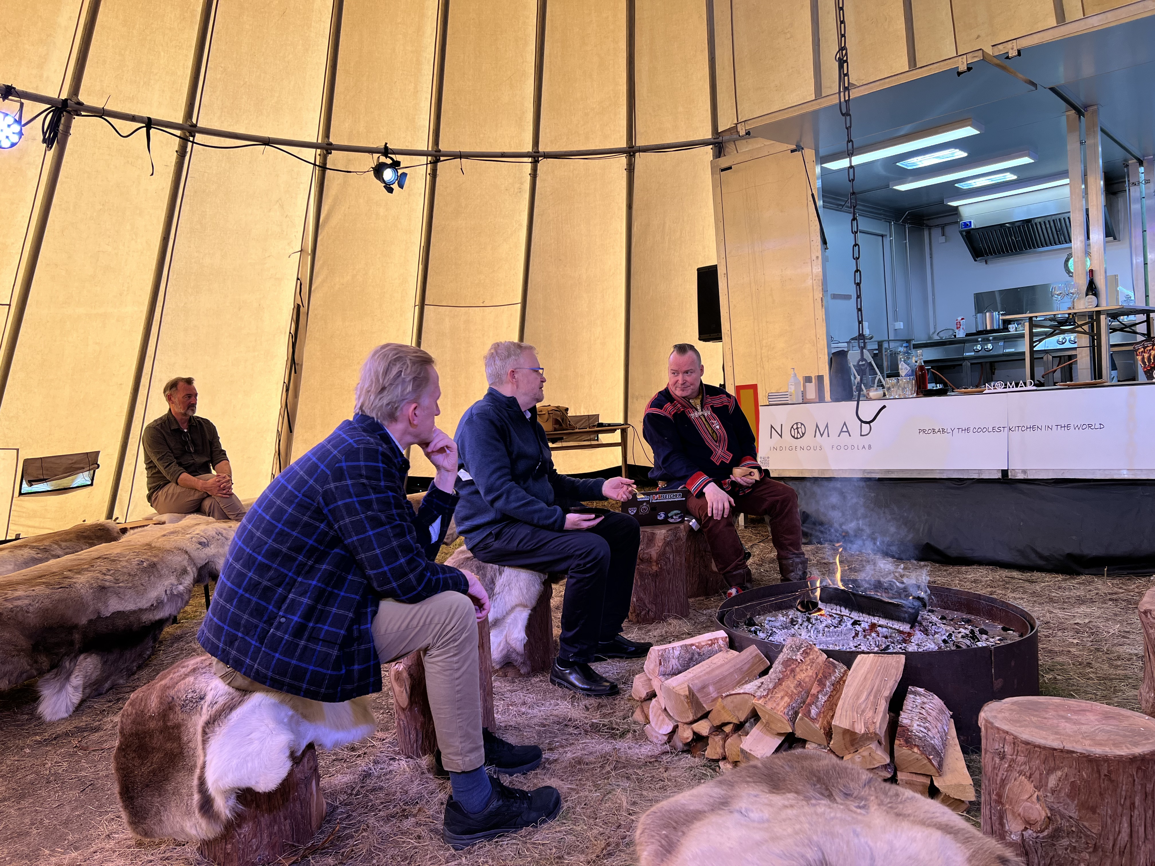 Arctic Council SAO Chair and Danish SAO visited ICR in Guovdageaidnu